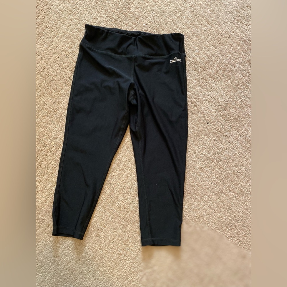 Spalding - Woman’s black jogging pants, Size: S